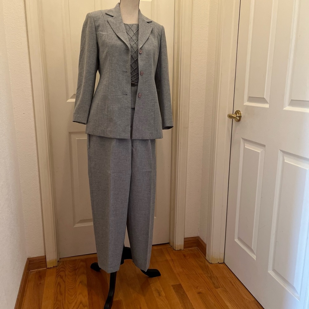 Gray Women's Suit Set